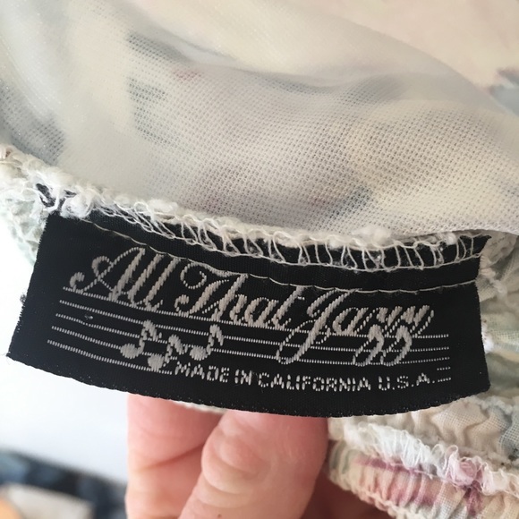 🍭VTG 80s new romantic floral tiered ruffle dress - Picture 8 of 12